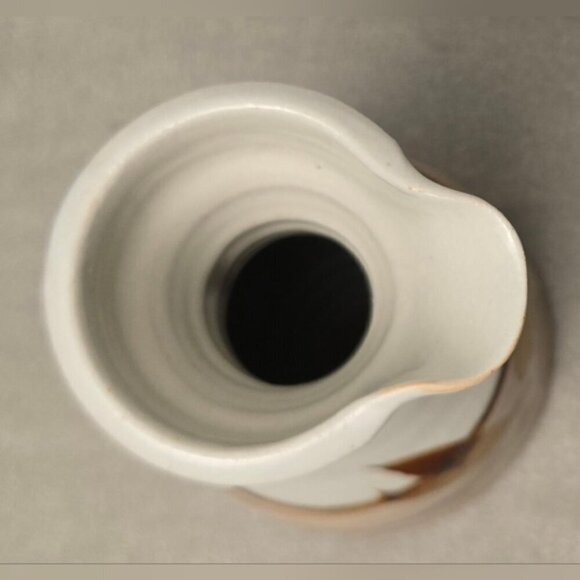 Signed Robin Hopper Studio Pottery Wine Set Canadian Ceramic Decanter + Goblet - Picture 13 of 15